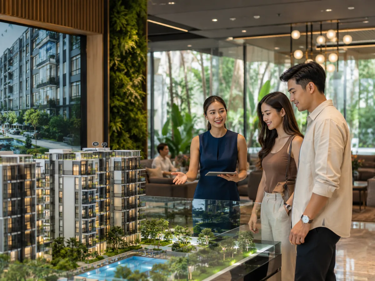 Property consultation luxury residential complex Pattaya new-build project