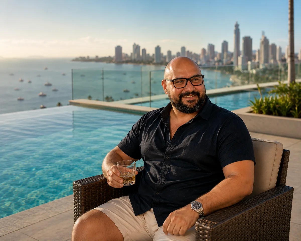 Luxus-Penthouse mit Infinity-Pool und Skyline-Blick in Pattaya: Premium-Wohnen mit dem LTR-Visum