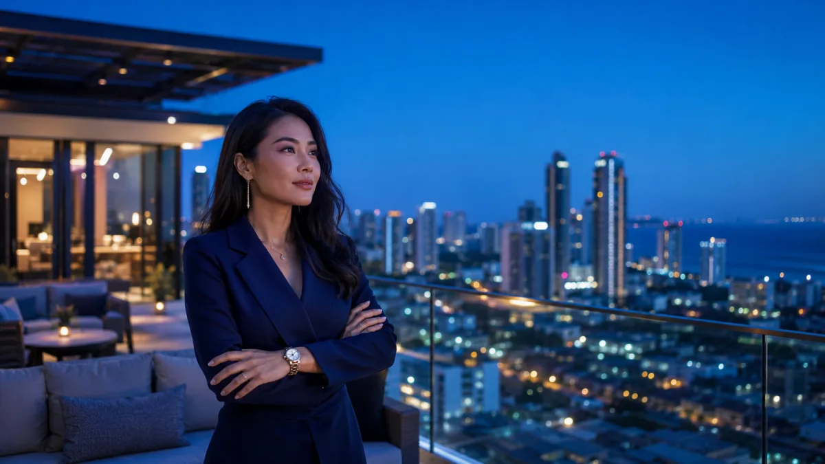 Luxury penthouse Pattaya skyline property agent
