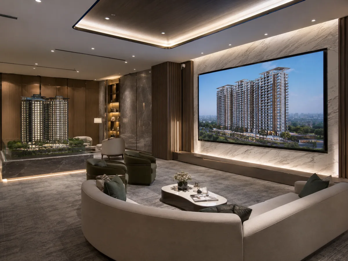 Luxury showroom condominium pattaya high-rise project