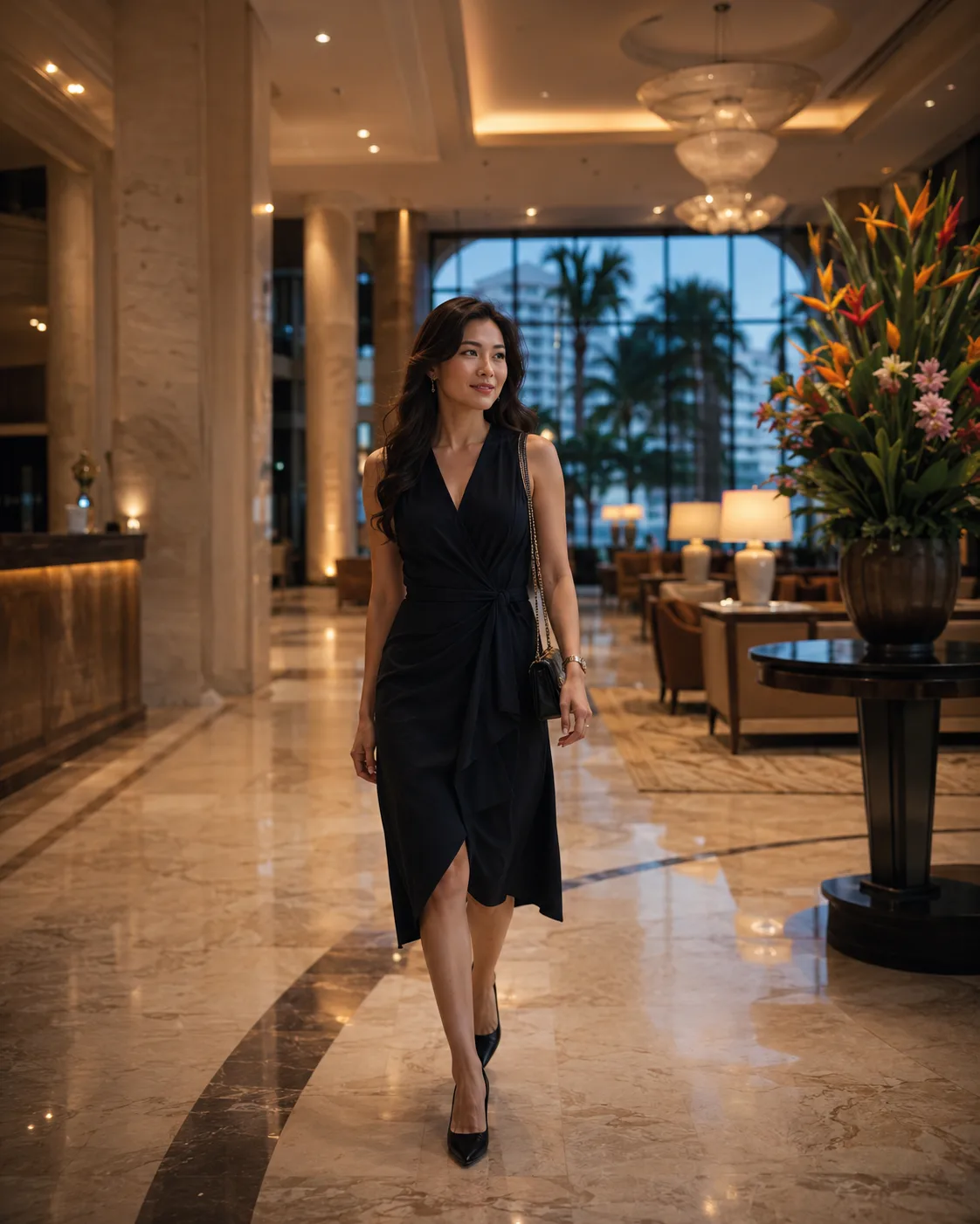 Luxushotel lobby pattaya beachfront elegantes wohnen