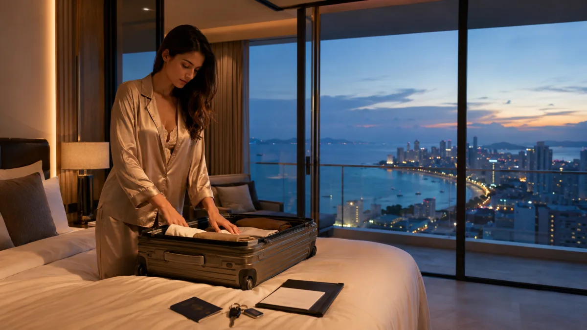 Luxushotel pattaya meeresblick wongamat hochhaus immobilie