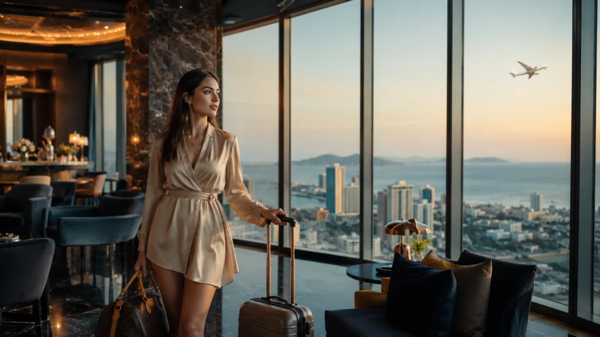 Luxusimmobilie pattaya skyline meerblick penthouse