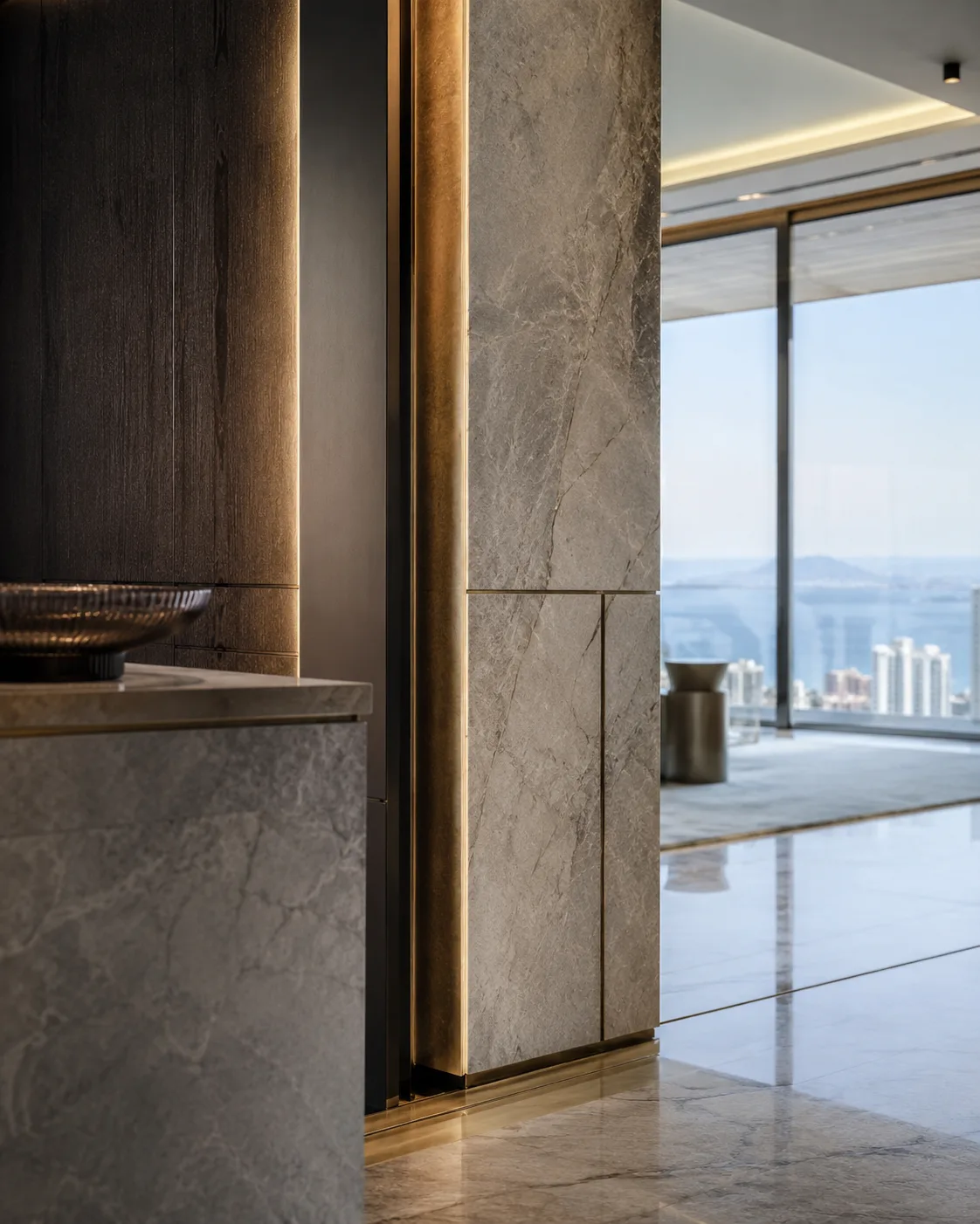 Luxuspenthouse meeresblick hochhaus wohnanlage in Pattaya, Thailand
