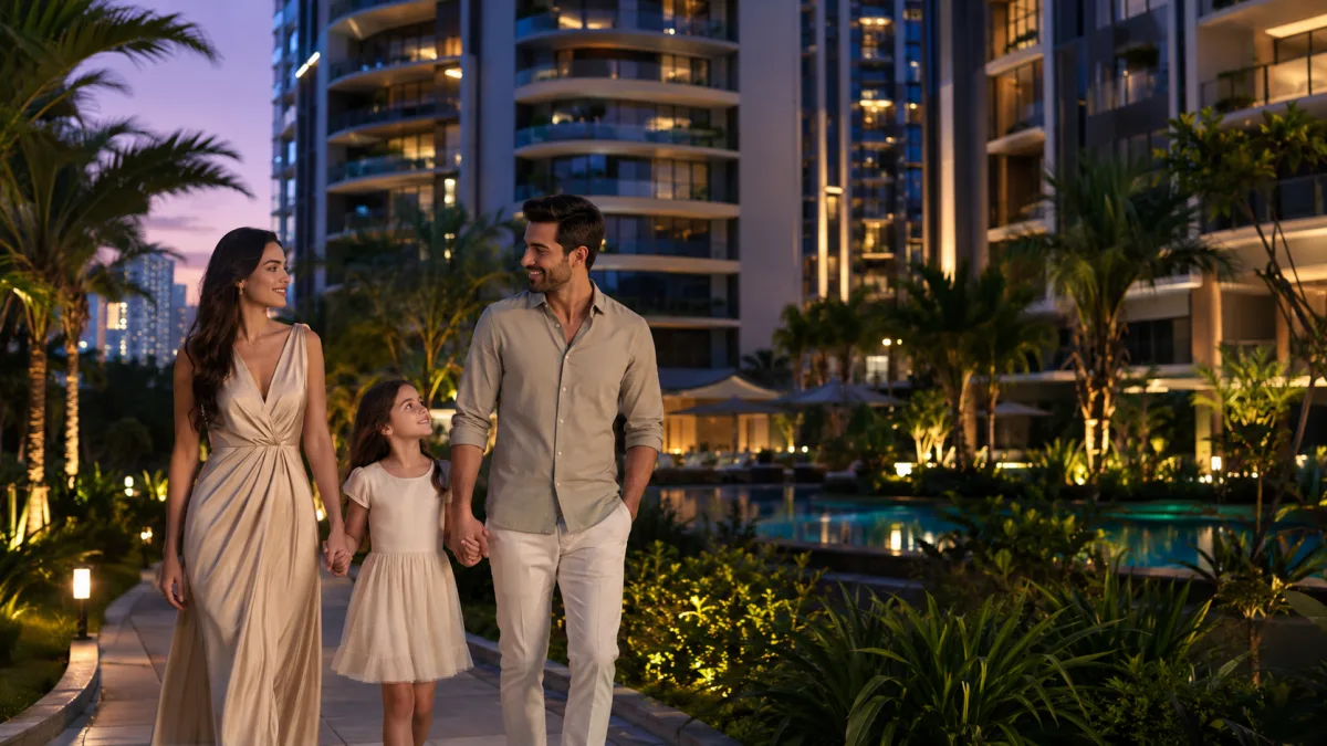 Luxury residence family idyll Pattaya high-rise