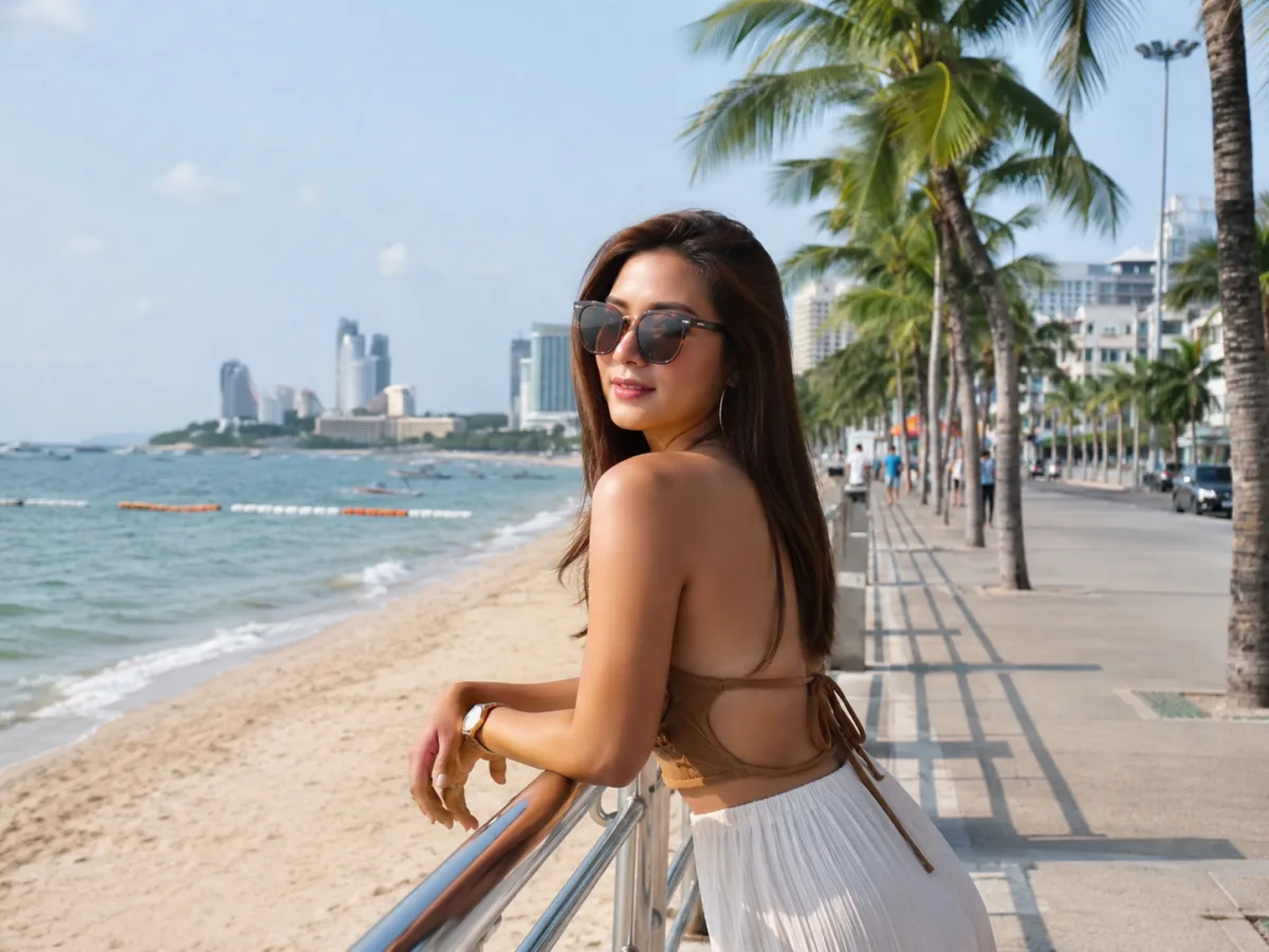 Pattaya beach road strandpromenade luxusimmobilien meerblick