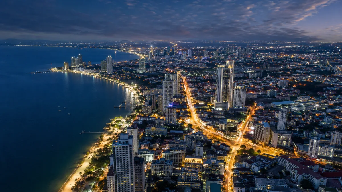 Pattaya beach Wongamat luxury property with sea view