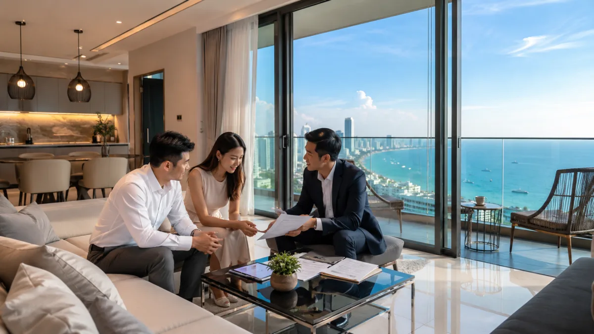 Eigentumswohnung mit Meerblick in Jomtien - Freehold im eigenen Namen