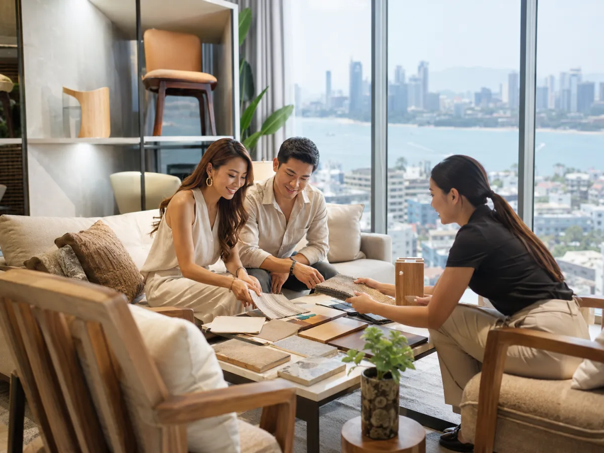 Luxusapartment mit Meerblick in Naklua - Vermietung an Langzeitmieter