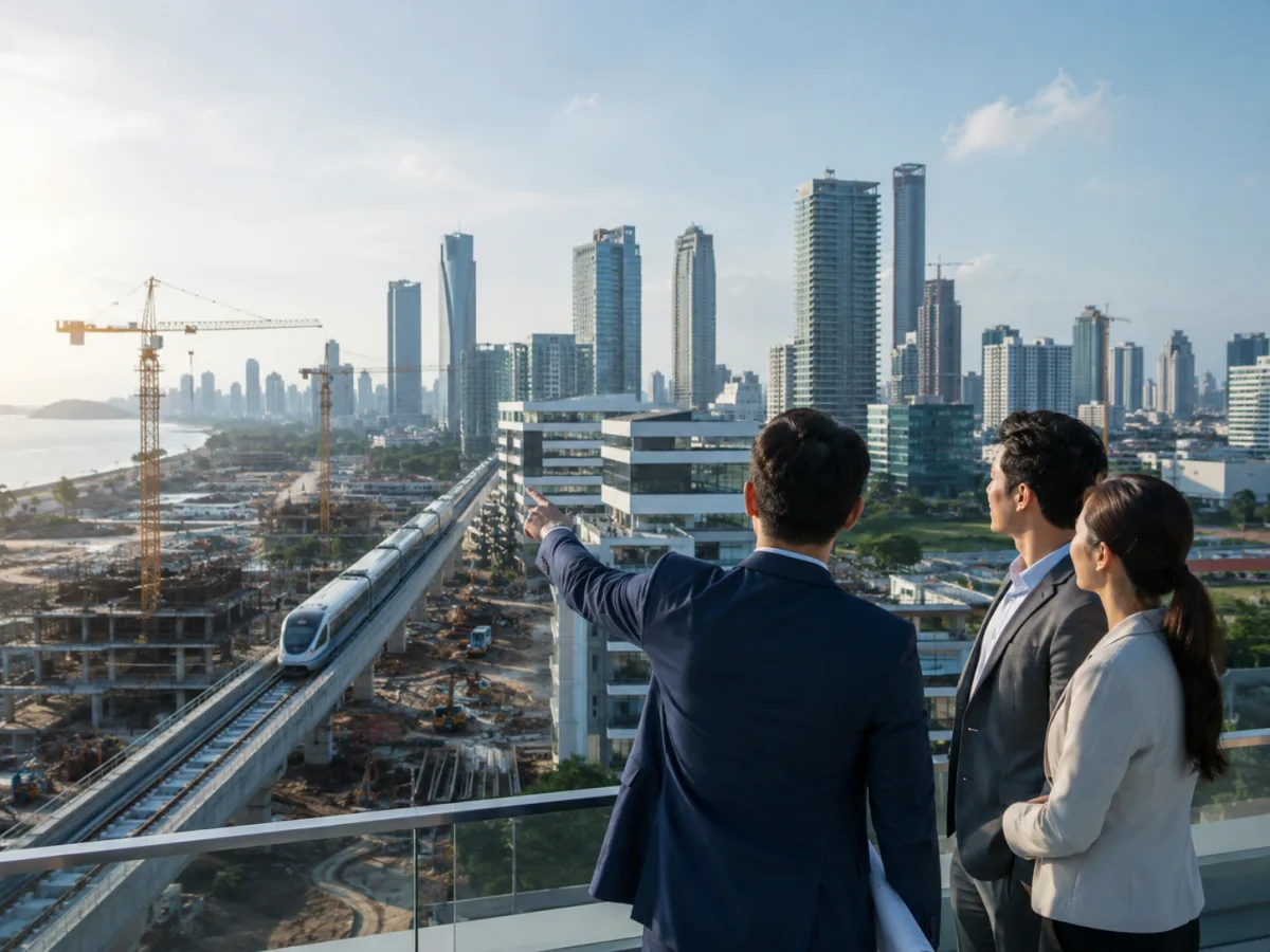 Pattaya skyline property development Naklua Wongamat