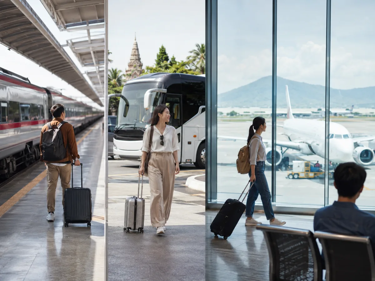 Travel and transport options, Pattaya connectivity