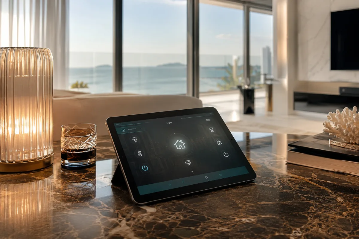 Smart home luxusimmobilie meeresblick pattaya