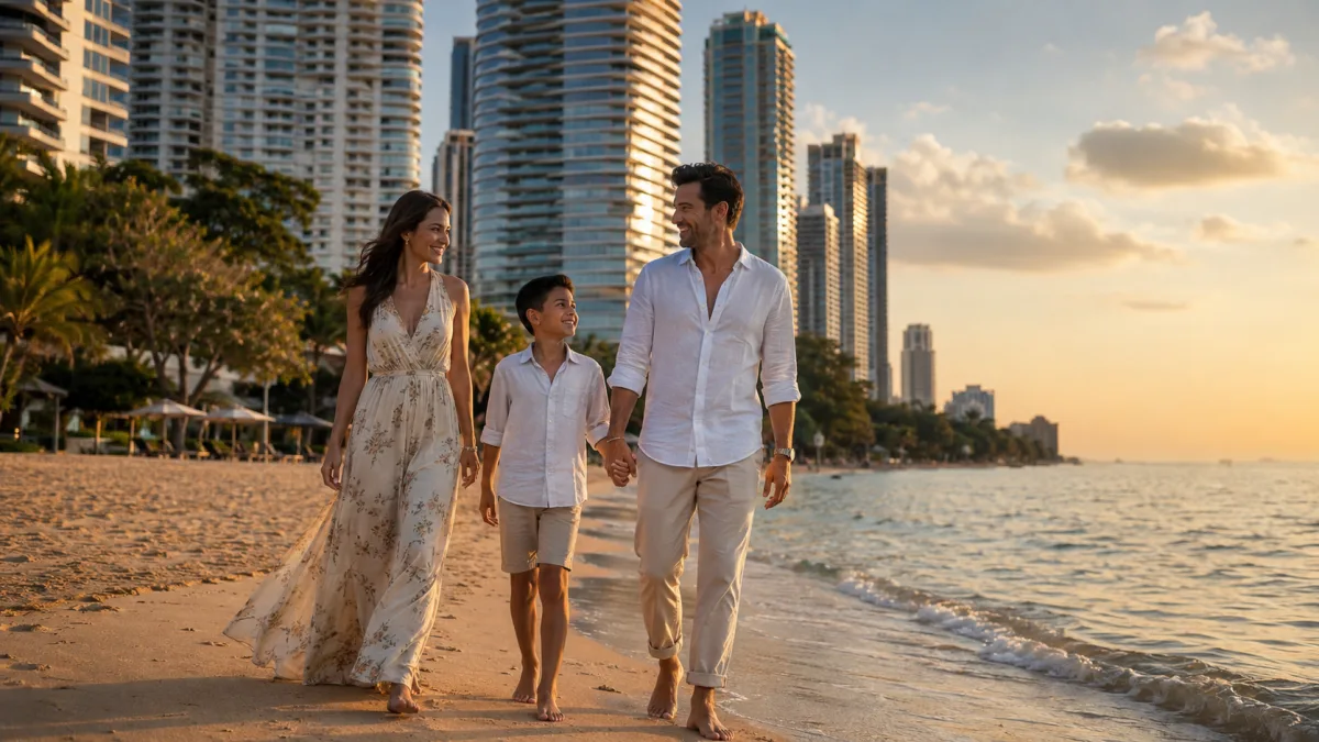 Strandpromenade pattaya luxusimmobilien beachfront familienidylle jomtien