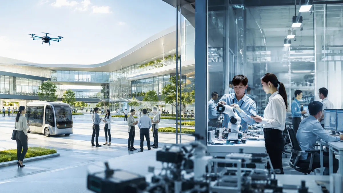 Technology campus future investment smart city development in Pattaya, Thailand