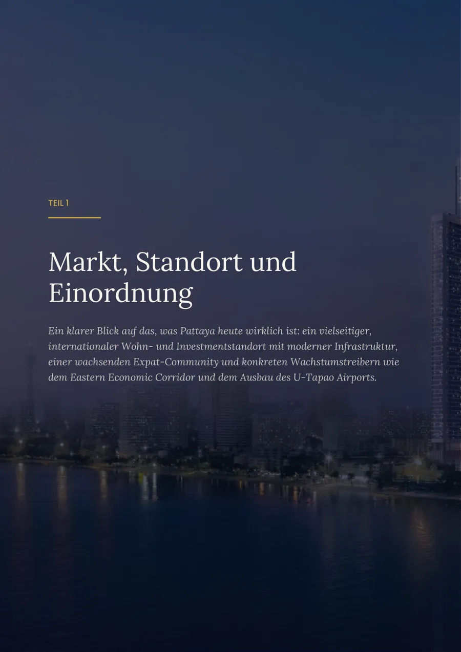 E-Book Seite 7: Teil 1, Markt, Standort und Einordnung
