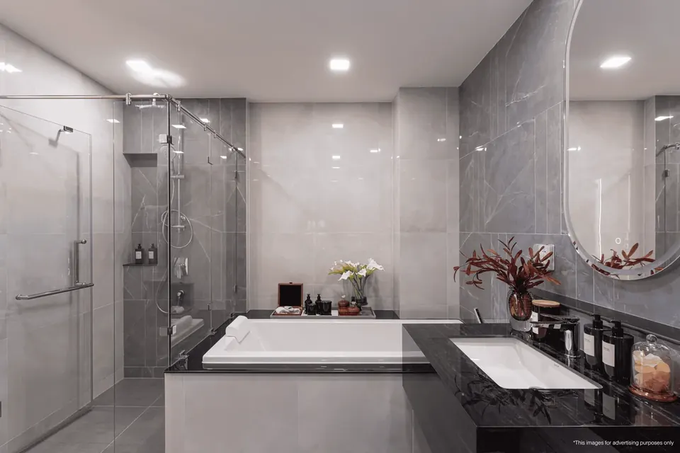 Aquarous Jomtien, Aquarous Jomtien 1 Bedroom Bathroom Condominium Pattaya