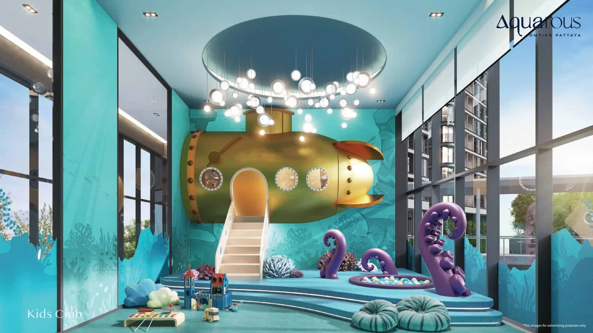 Aquarous Jomtien – Aquarous Jomtien Kids Club Kinderbereich Condominium Pattaya Scaled Jpg