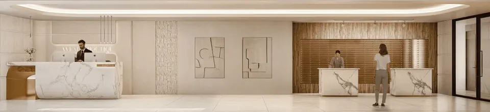 Avenue Boutique, Avenue Boutique Condominium Pattaya lobby reception mailboxes 07