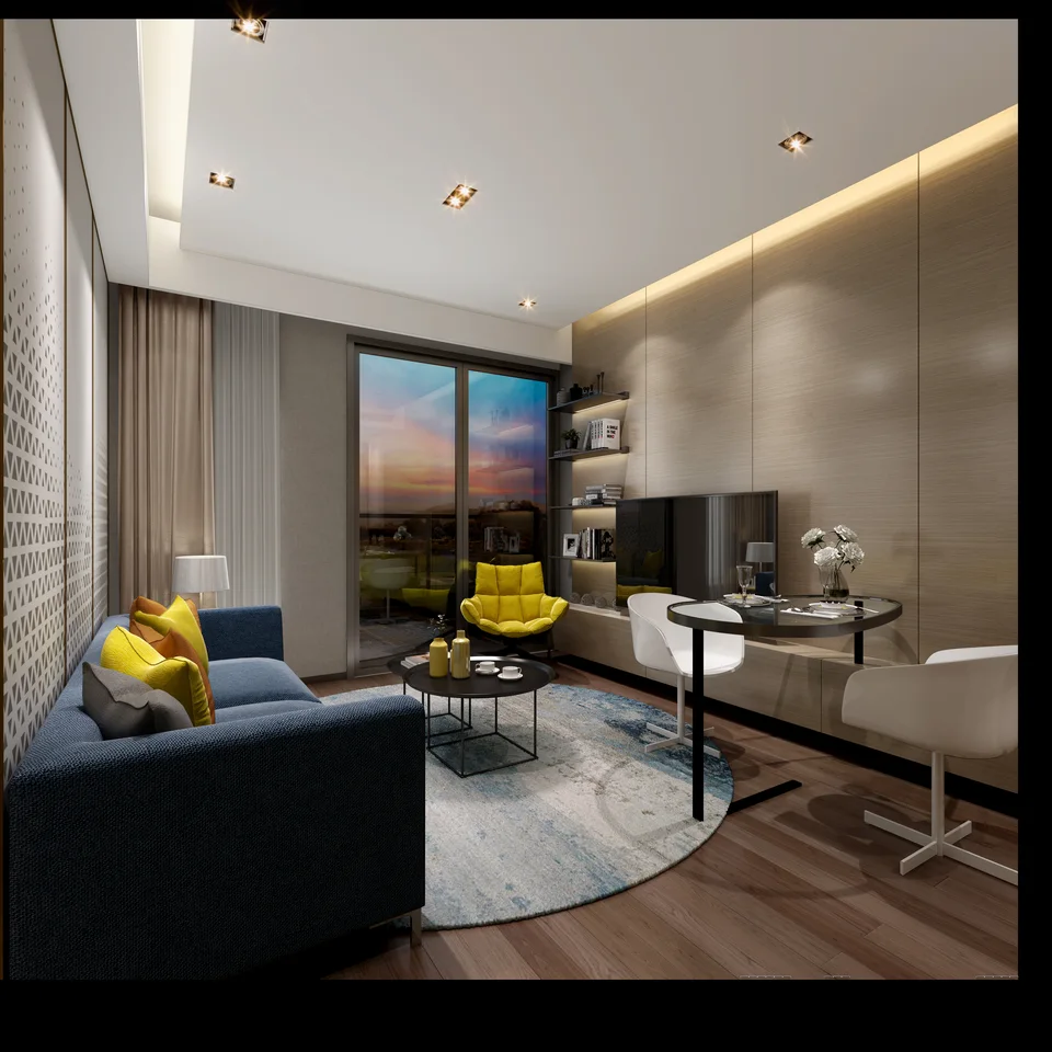 Echtes Foto: möbliertes 1-Schlafzimmer-Apartment im Beverly Mountain Bay — Wohnkomfort, der ins Rentenbudget passt.