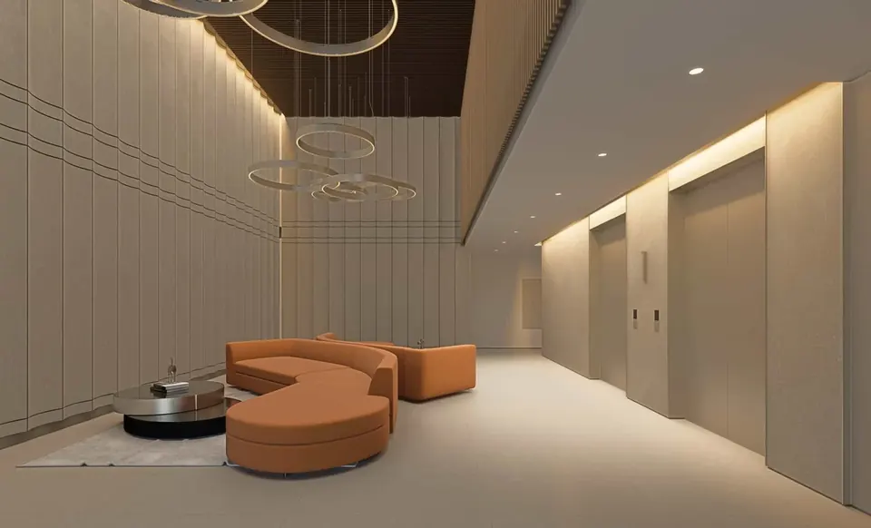 Celine Wongamat, lobby elevator lounge and waiting area