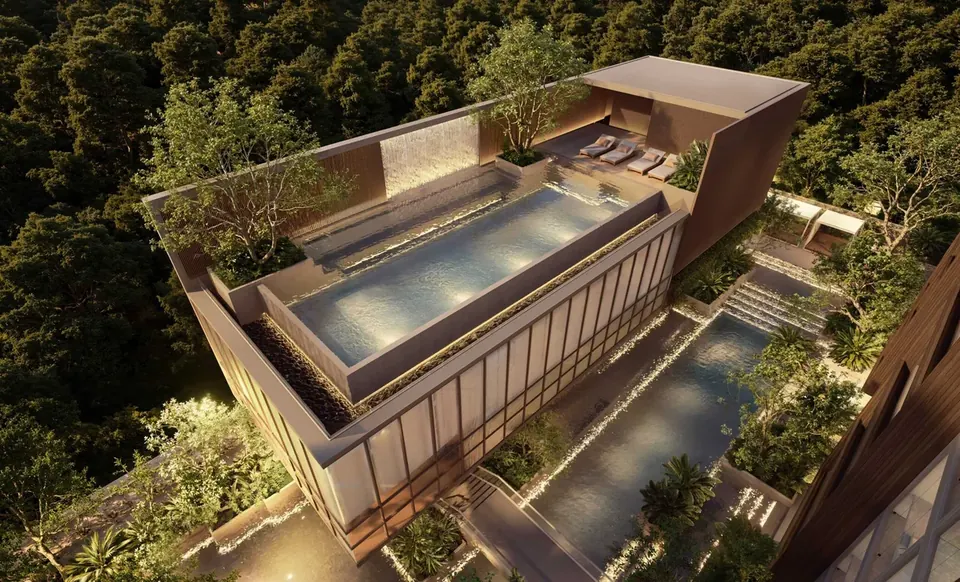 Celine Wongamat, Celine Wongamat Rooftop Pool Terrasse Wasserflaechen 07 Scaled Jpeg