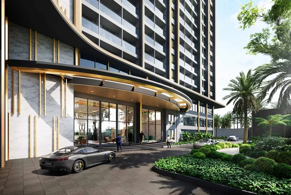 Grand Solaire Noble, Exterior Entrance Area