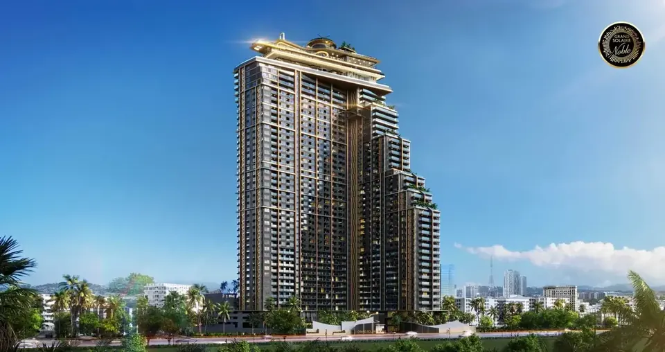 Grand Solaire Noble, Building Full View from Below