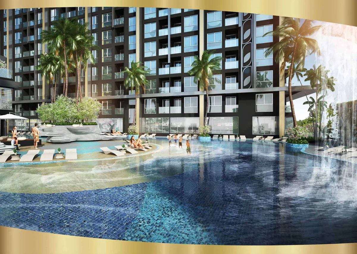 Grand Solaire Pattaya – Grand Solaire Poolanlage Kondoansicht Palmen Jpg