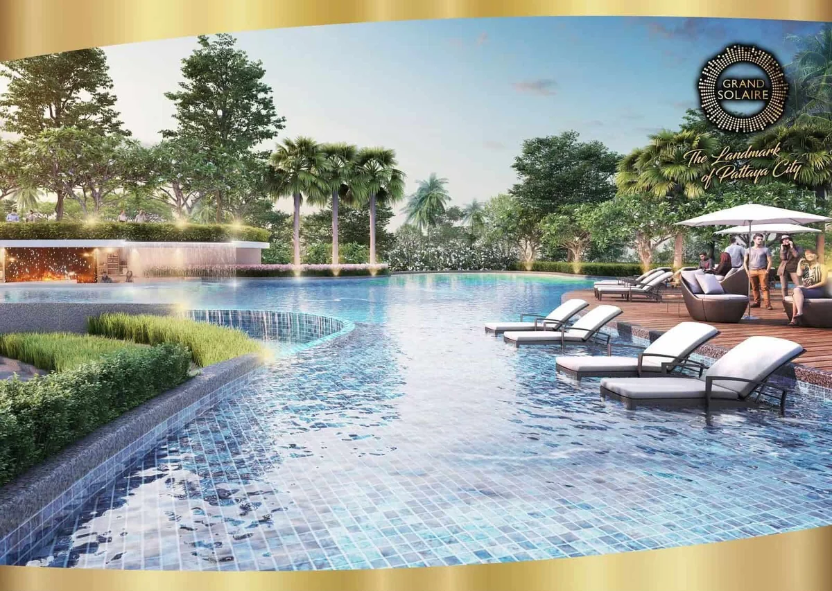 Grand Solaire Pattaya – Grand Solaire Poolanlage Liegen Palmen Jpg