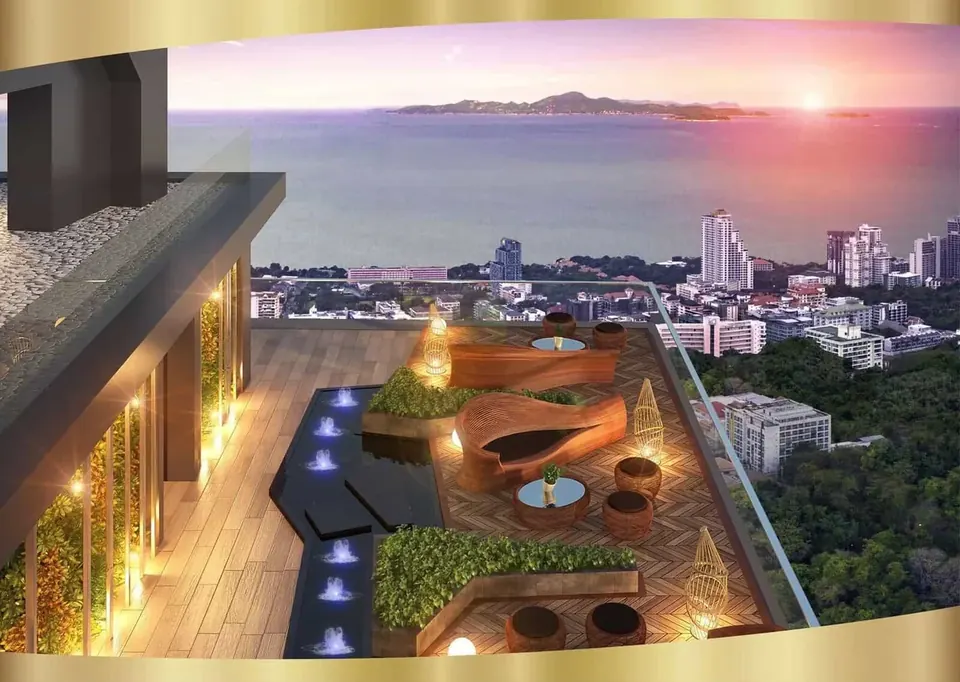 Grand Solaire Pattaya, Rooftop chill-out corner