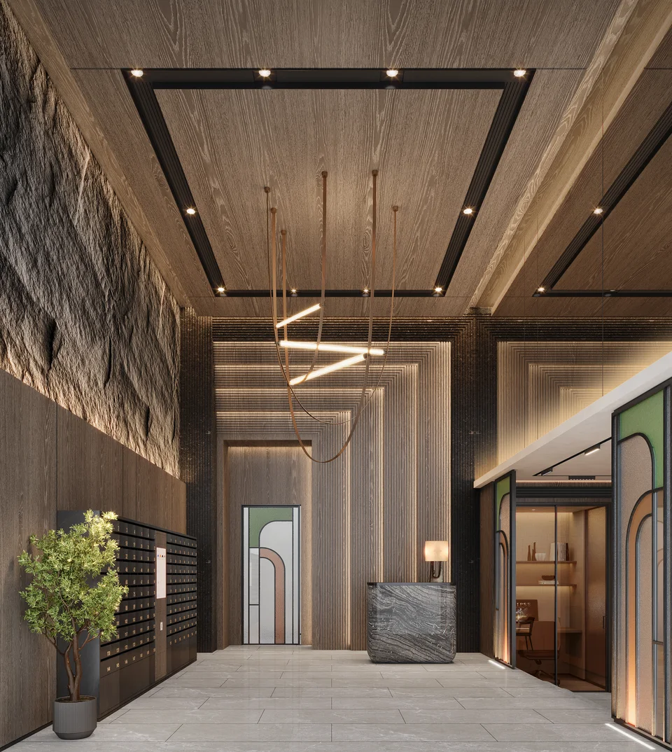 Visualisierung: die Antwort auf laute Lagen — ruhige Low-Rise-Anlagen wie Zensiri Residences in Jomtien.