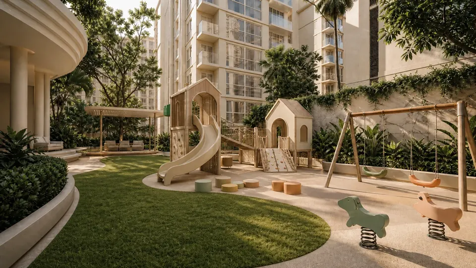 LOVE IT Wongamat Beach, Children's playground family condo