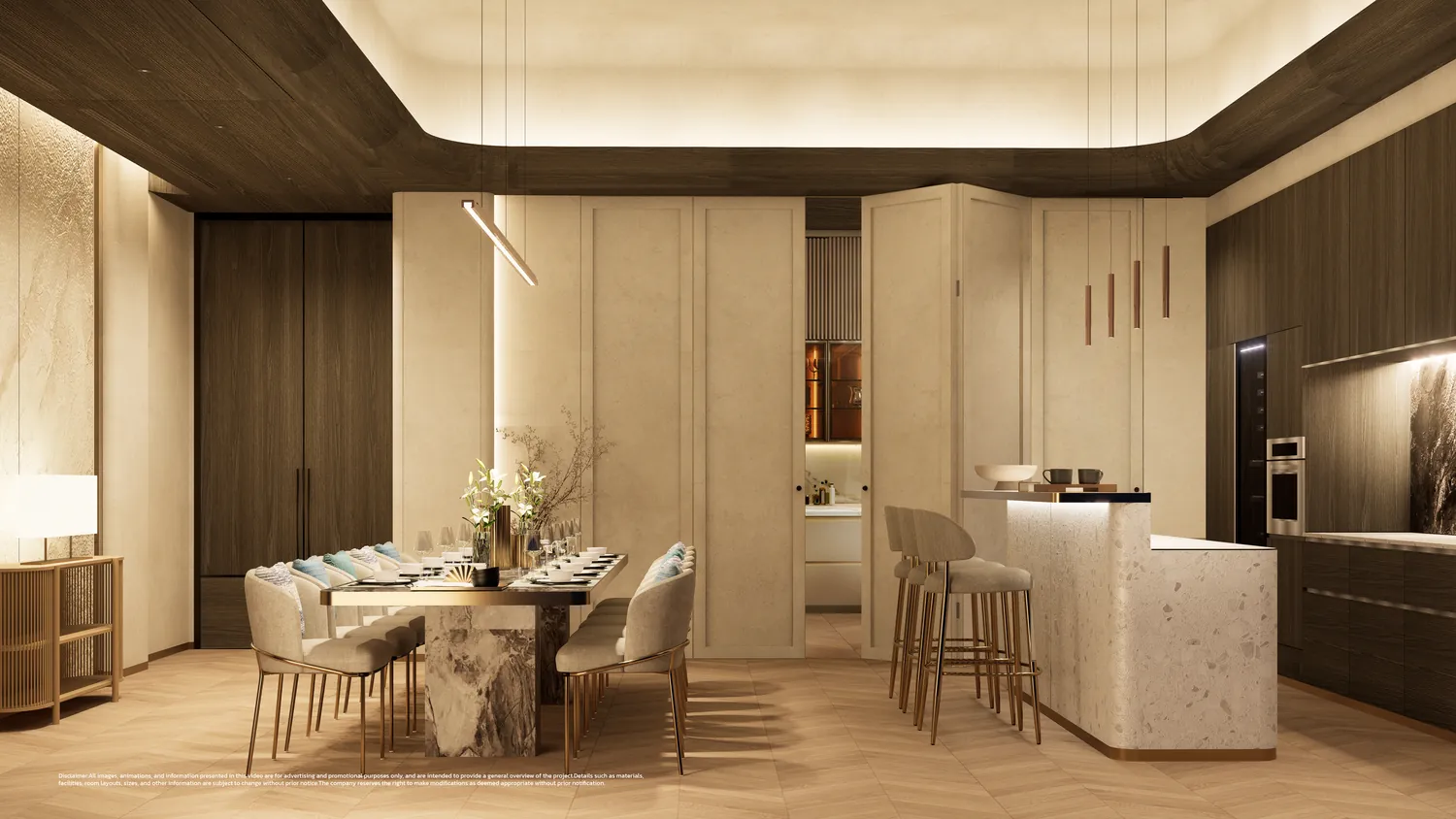 Once Wongamat, private dining on the ocean floor