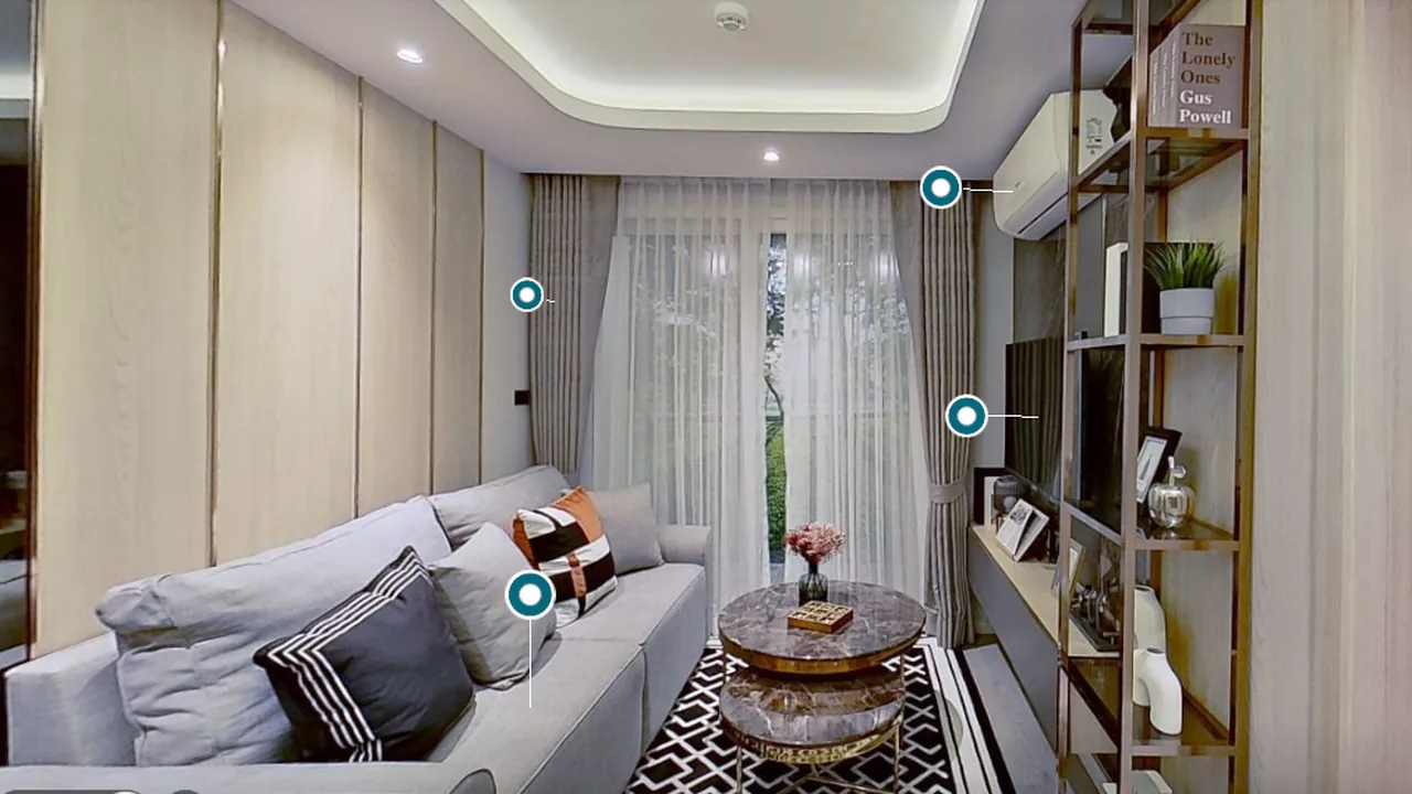 3D walkthrough Type B · 1 Bedroom, Pristine Park 3