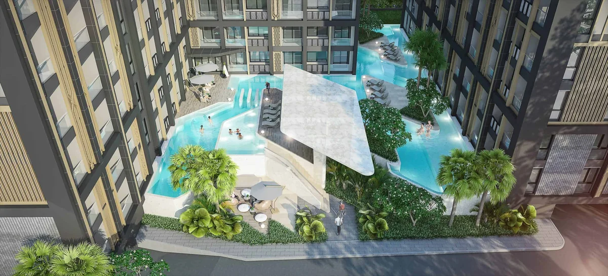 Pristine Park 3 – Pristine Park 3 Dusit Grand Park 3 Pool Innenhof Jomtien Pattaya Scaled Jpg