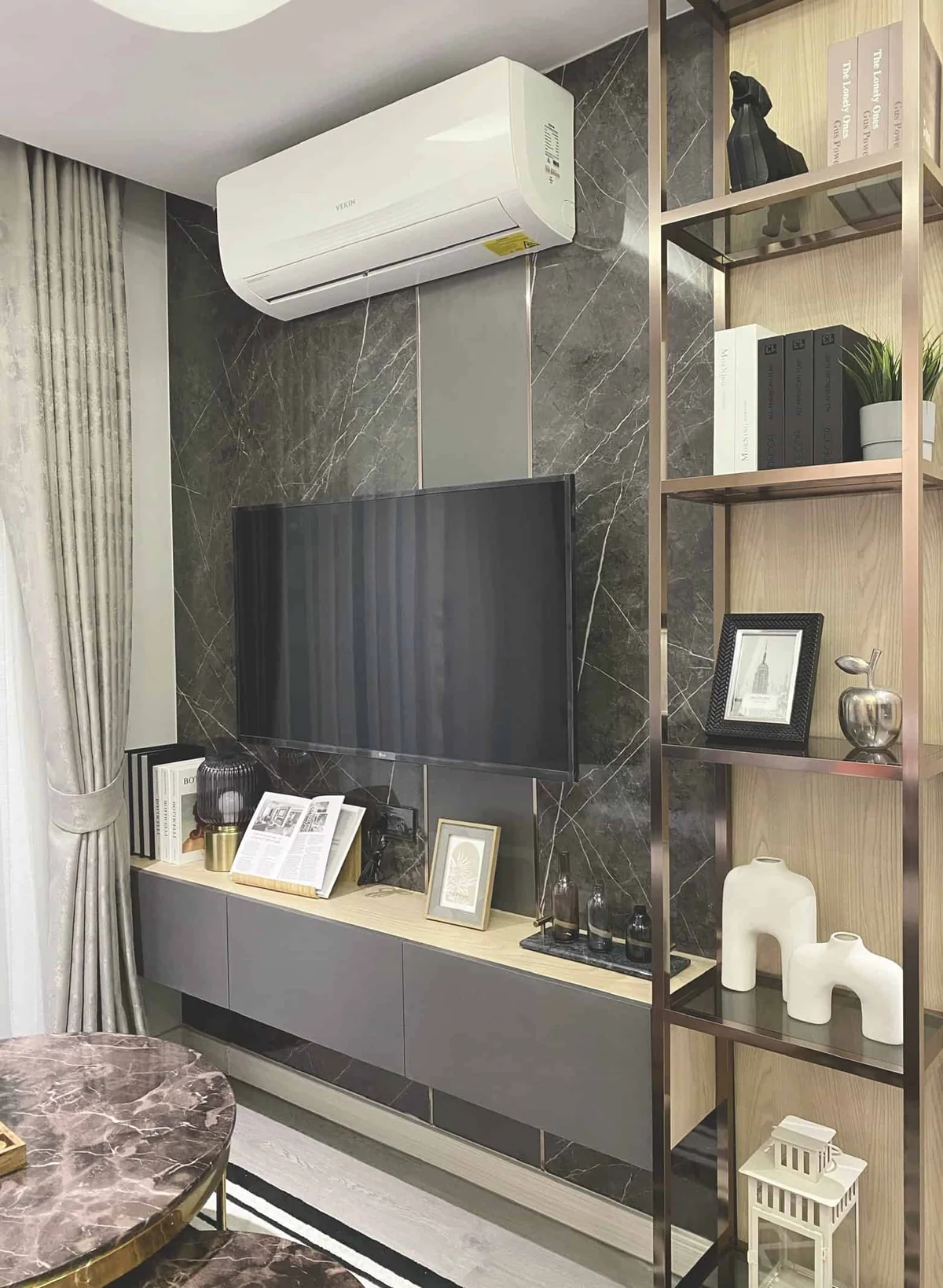 Pristine Park 3 – Pristine Park 3 Pattaya 1 Bedroom Tv Wall Interior Jpg