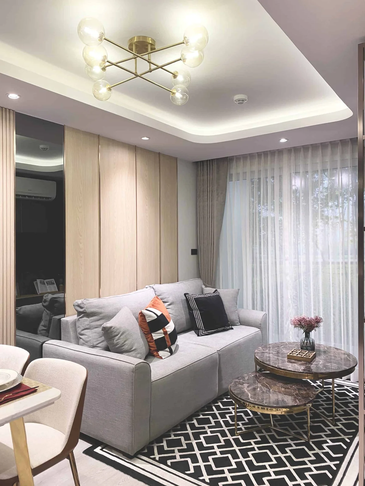 Pristine Park 3 – Pristine Park 3 Pattaya 1 Bedroom Wohnzimmer Interior Scaled Jpg