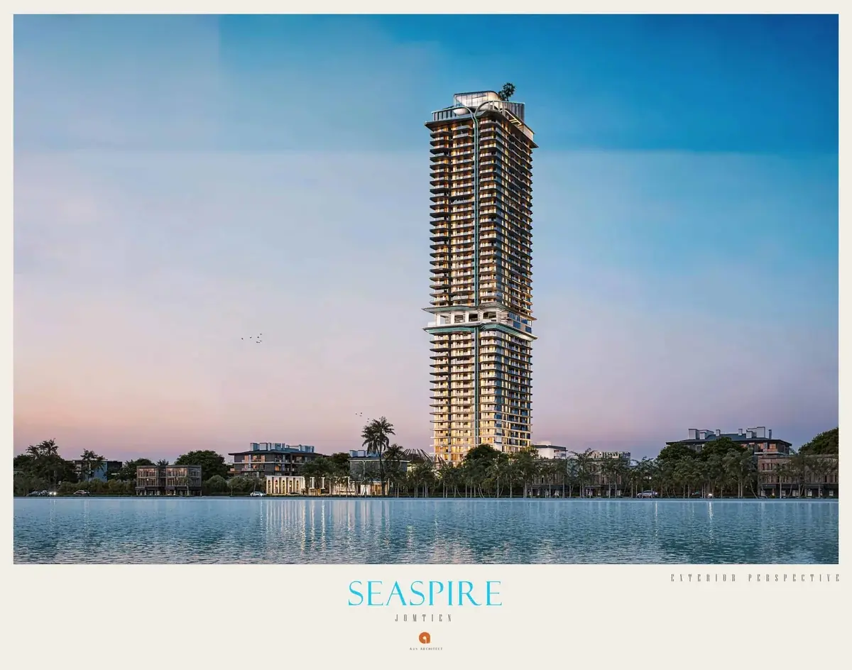 Seaspire Jomtien, Off-Plan High-Rise Wohnanlage Jomtien Pattaya