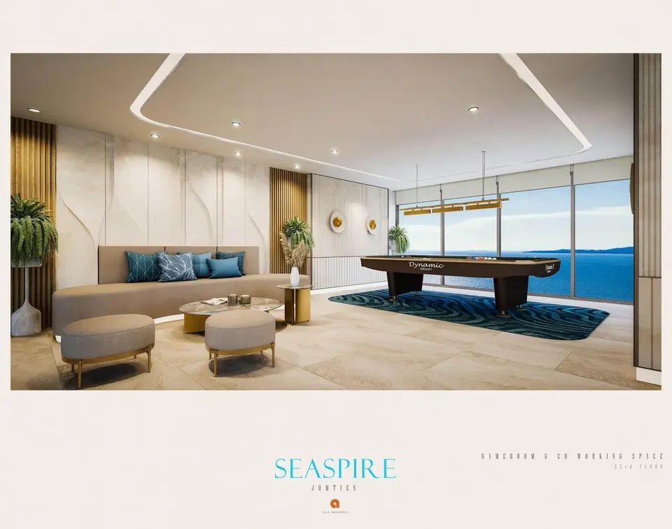 Seaspire Jomtien, Seaspire Jomtien Game Room Co Working Space Meerblick Scaled Jpg