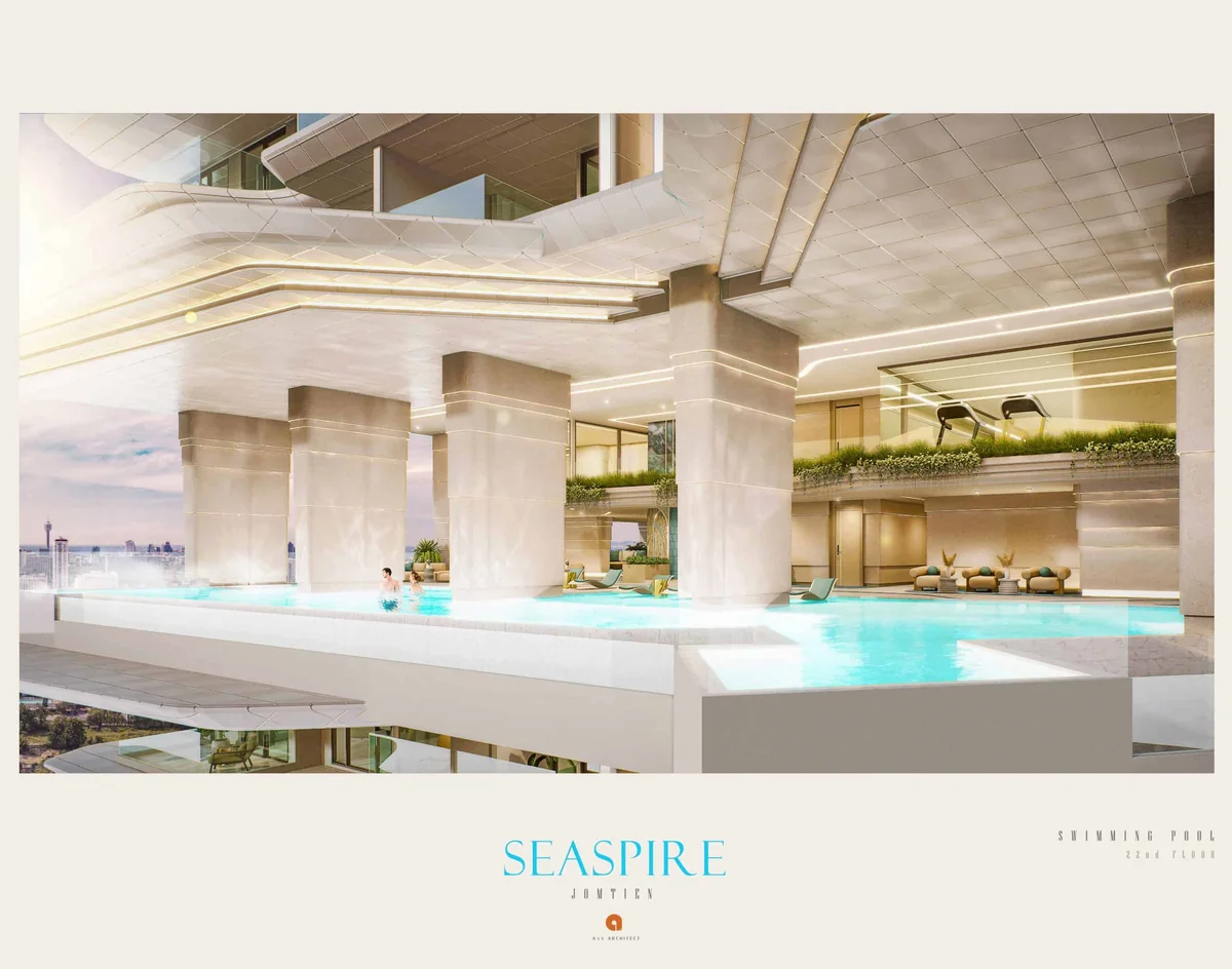 Seaspire Jomtien – Seaspire Jomtien Swimming Pool Hohe Etage Pattaya Scaled Jpg