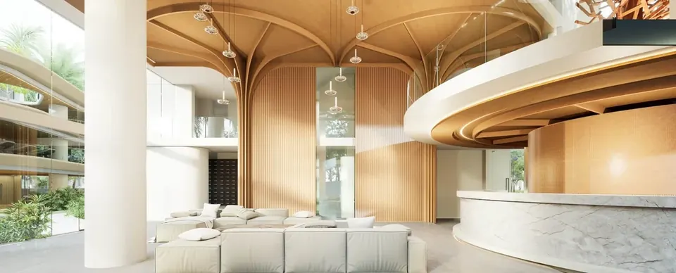 Secret Garden Wongamat, Secret Garden Condominium Wongamat lobby reception Pattaya 1