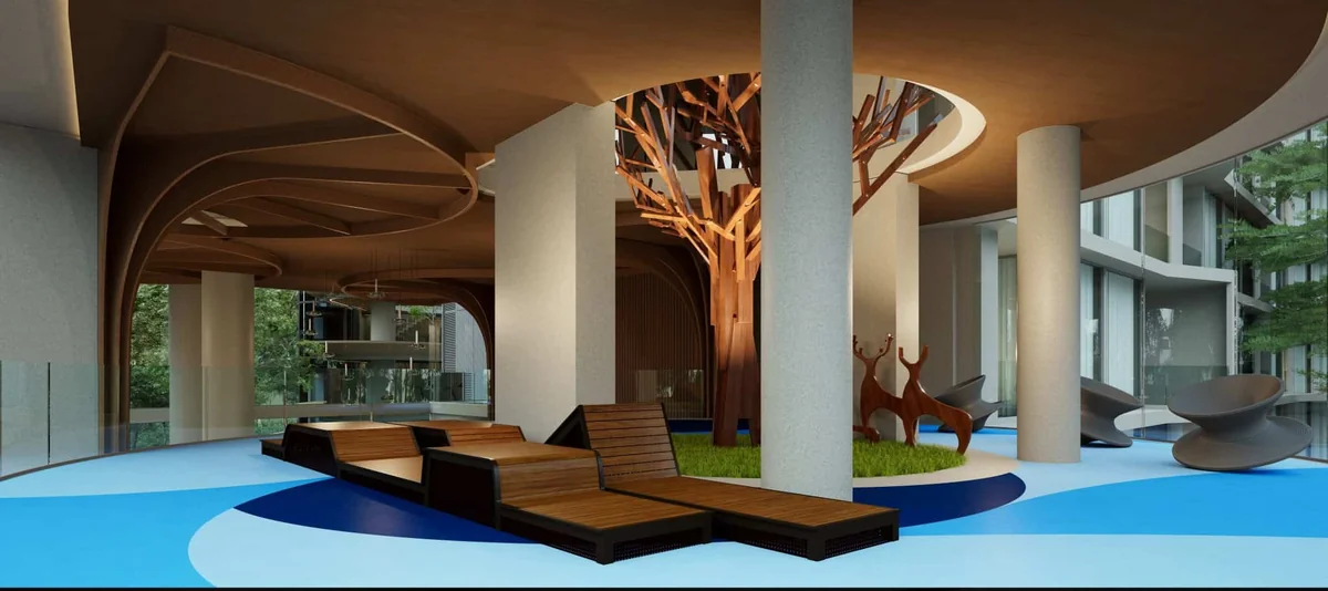 Secret Garden Wongamat – Secret Garden Condominium Wongamat Lobby Lounge Common Area Indoor Garten 1 Jpg