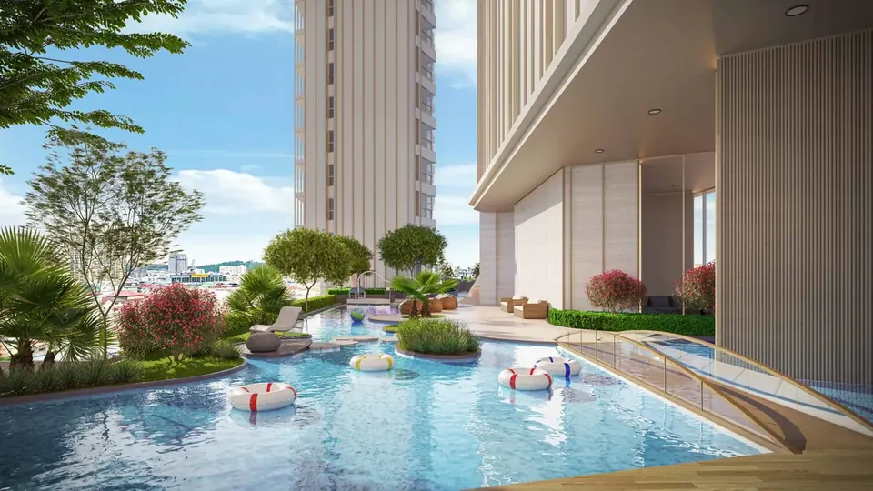 SKYPARK Lucean Jomtien, Garden Pool Condominium