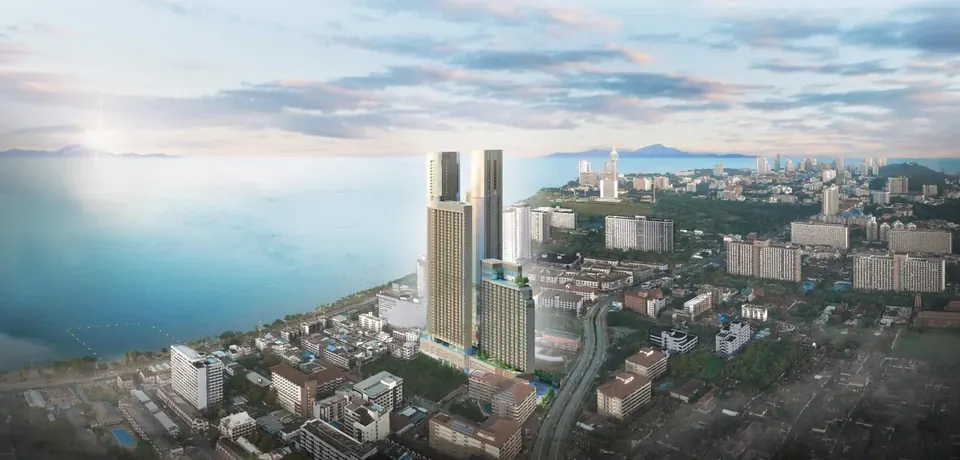 SKYPARK Lucean Jomtien, Location Sea and City View Condominium