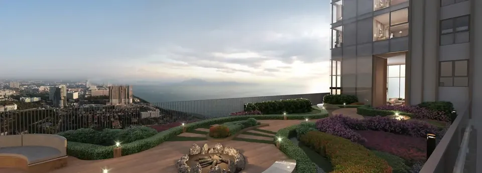 SKYPARK Lucean Jomtien, Skypark Lucean Jomtien Pattaya Sky Garden Dachgarten Meerblick Condominium Scaled Jpg
