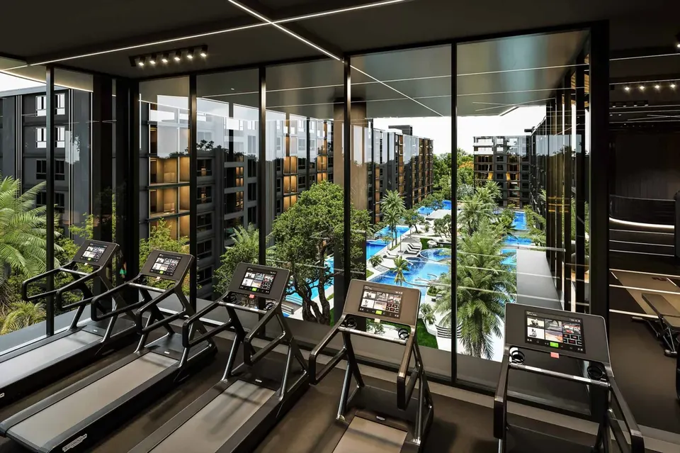 Zenith Pattaya 2, Zenith 2 Fitnessraum Poolblick Scaled Jpg