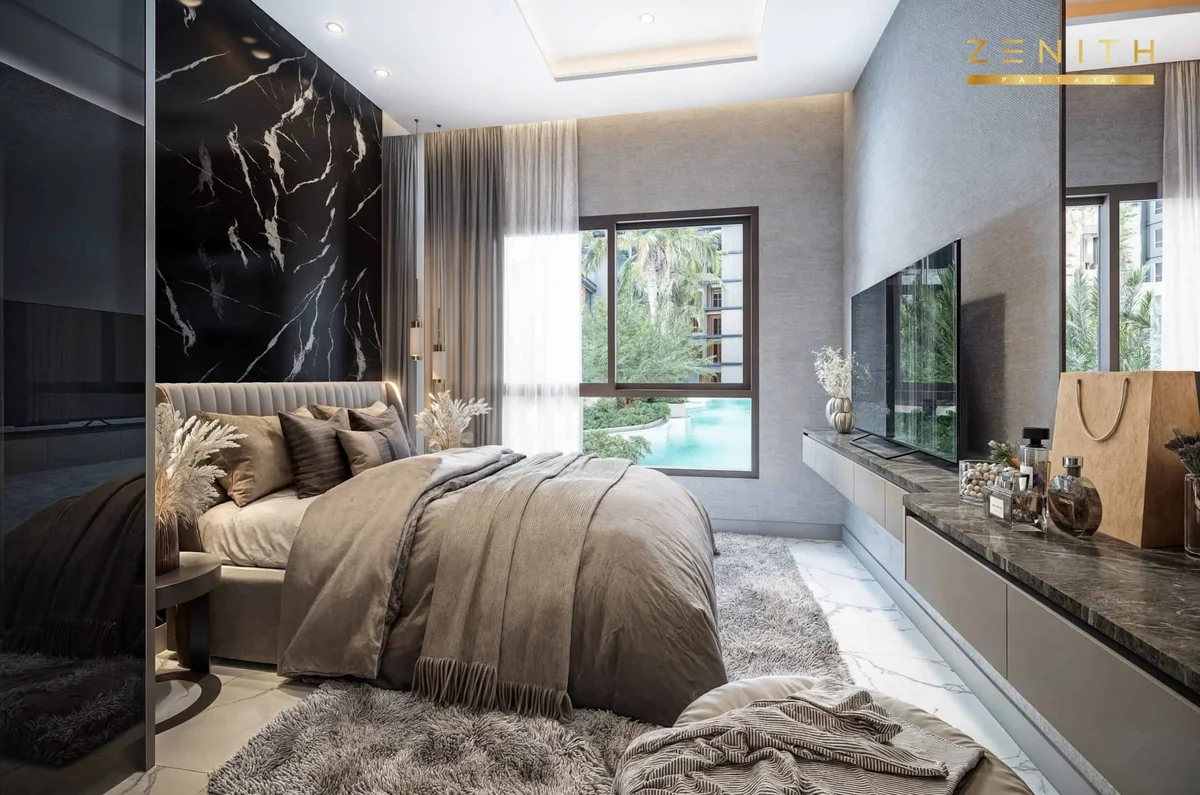 Zenith Pattaya – Zenith Pattaya Schlafzimmer Poolblick Scaled Jpg