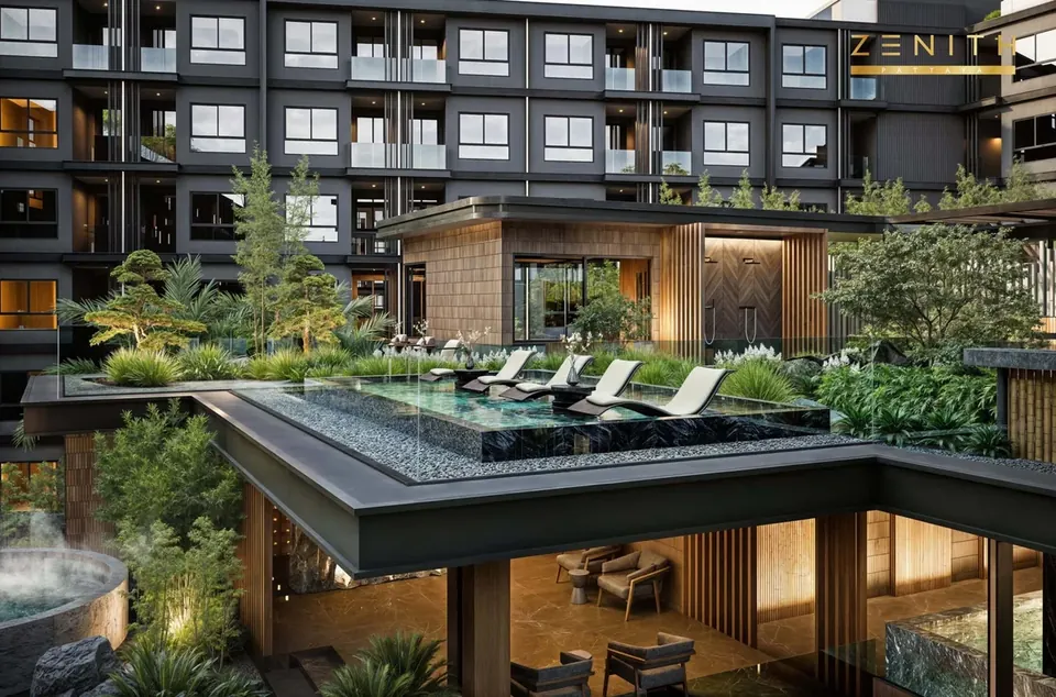 Zenith Pattaya, Zenith Pattaya Wellness Pool Scaled Jpg